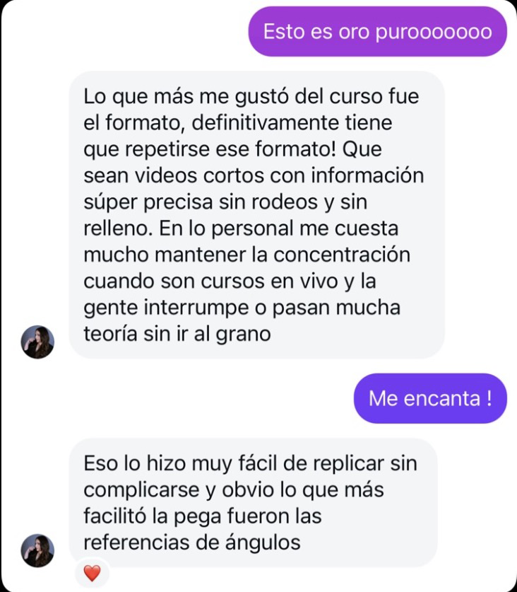 Testimonio de alumna de Impacto Visual