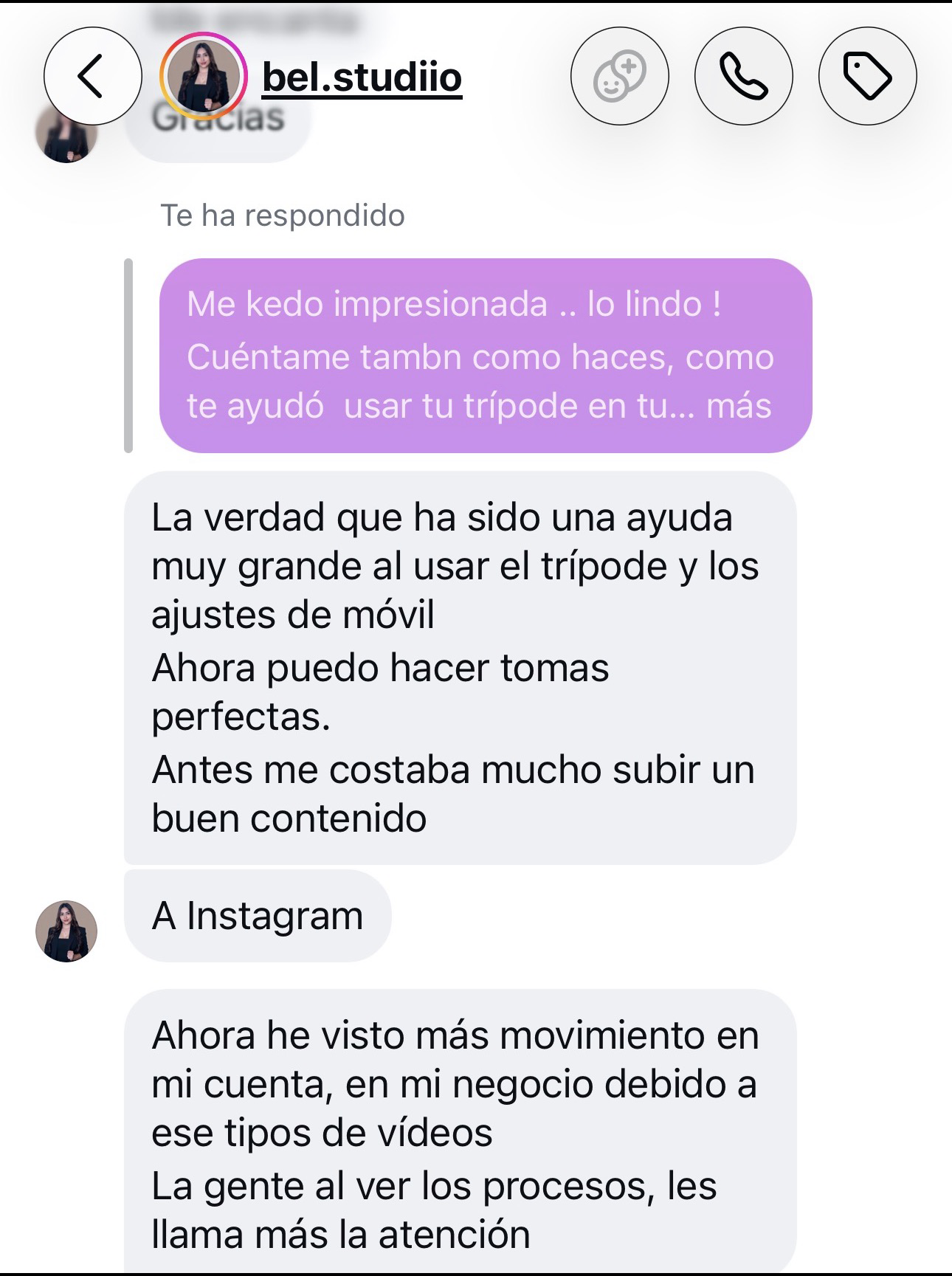Testimonio de alumna de Impacto Visual